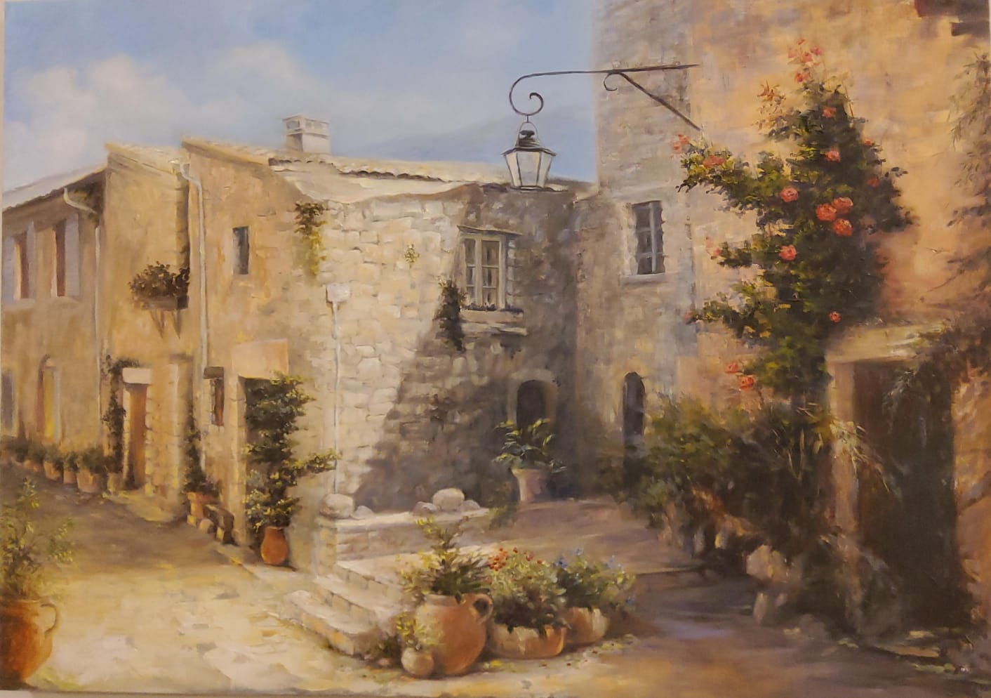 Courtyard with the Wrought Lantern